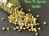 How To Sprout Mung Beans / Lentils
