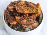 Kathirikkai Podi Curry - Brinjal Podi Curry Recipe