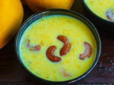 Mango Kheer with Rice - Mango Payasam