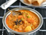 Mixed Vegetable Kurma Recipe – Chapati Kurma – Hotel Style Veg Korma