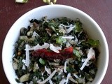 Murungakeerai Poriyal / Stir Fried Drumstick Leaves