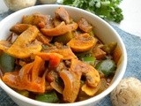Mushroom Pepper Fry / Pepper Mushrooms