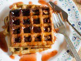 Organic Eggless Gingerbread Waffle Recipe