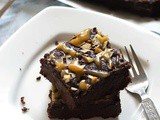 Organic Eggless Ragi Brownies Recipe