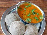 Ragi Kambu Idli – No Rice Idli + Video