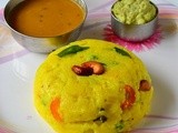 Rava Khichdi Recipe (Suji/Semolina Khichadi Recipe) | South Indian Breakfast Recipes