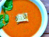 Roasted Tomato Basil Soup Recipe