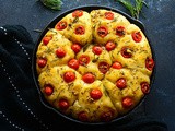 Sourdough Focaccia with Cherry Tomatoes & Rosemary