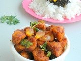 Soya Chukka / Soya Chunks Sukka