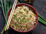 Veg Fried Rice – Vegetable Fried Rice + Video