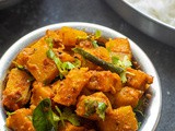 Yellow Pumpkin Curry – Parangikai Curry