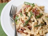 Bacon and Asparagus Pasta