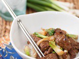 Beef and Scallion Stir-Fry