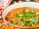 Beer Braised Pinto Beans