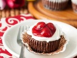 Black Forest Cheesecake Cupcakes