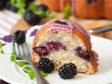 Blackberry Yogurt Cake