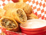 Cheeseburger Egg Rolls