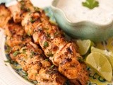 Chipotle Chicken Skewers