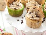 Chocolate Chip Cookie Dough Cupcakes