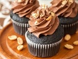 Chocolate Peanut Butter Cupcakes