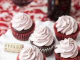 Chocolate Red Wine Cupcakes