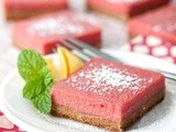 Cranberry Curd Bars