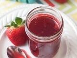 Fresh Strawberry Syrup