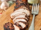 Garlic Balsamic Crusted Pork Tenderloin