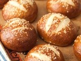 Homemade Pretzel Buns