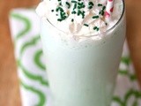 Homemade Shamrock Shakes