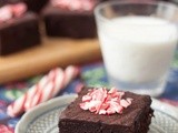 Peppermint Buttermilk Brownies