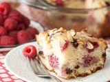 Raspberry Dark Chocolate Coffee Cake