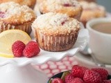 Raspberry-Lemon Streusel Muffins