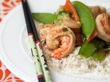 Shrimp and Snow Pea Stir-Fry