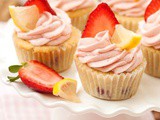 Strawberry Lemonade Cupcakes