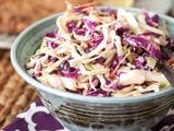 Tri-Color Coleslaw