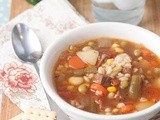 Vegetable Beef & Barley Soup