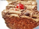 Coffee Cake with Chocolate Frosting