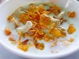 Cornflakes With Lemony Buttermilk