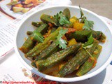 Delicious  Spicy Okra- Indian Style