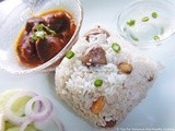 Fried Mushroom Rice  With Thai Lamb  Curry