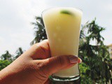 Pineapple Yogurt Lime Shake