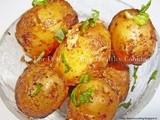 Spicy Cheesy Baby Potatoes