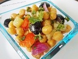 Warm Chickpeas Salad