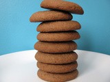 Biscuits sans gluten au teff et au beurre d'arachides/Gluten free teff and peanut butter cookies