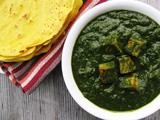 Sarson Ka Saag avec tofu/Sarson Ka Saag with Tofu