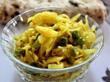 Cabbage Peas and Onion Recipe