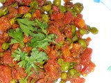 Carrot and Peas Veggie ( Gajar Matar Sabzi)