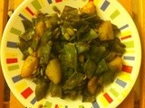 Indian Flat/Broad Beans Recipe ( saem aalu Sabzi)