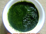 Mint Coriander/Cilantro Chutney